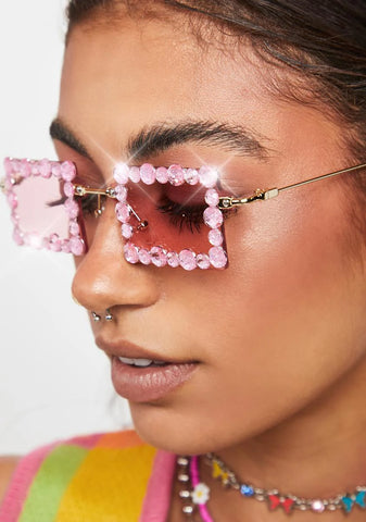 Sweet Pretty Thing Rhinestone Sunglasses