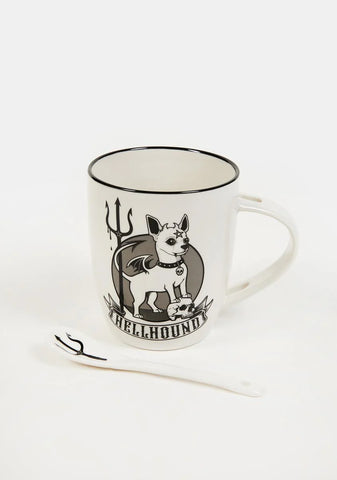 Hellhound Mug & Spoon Set