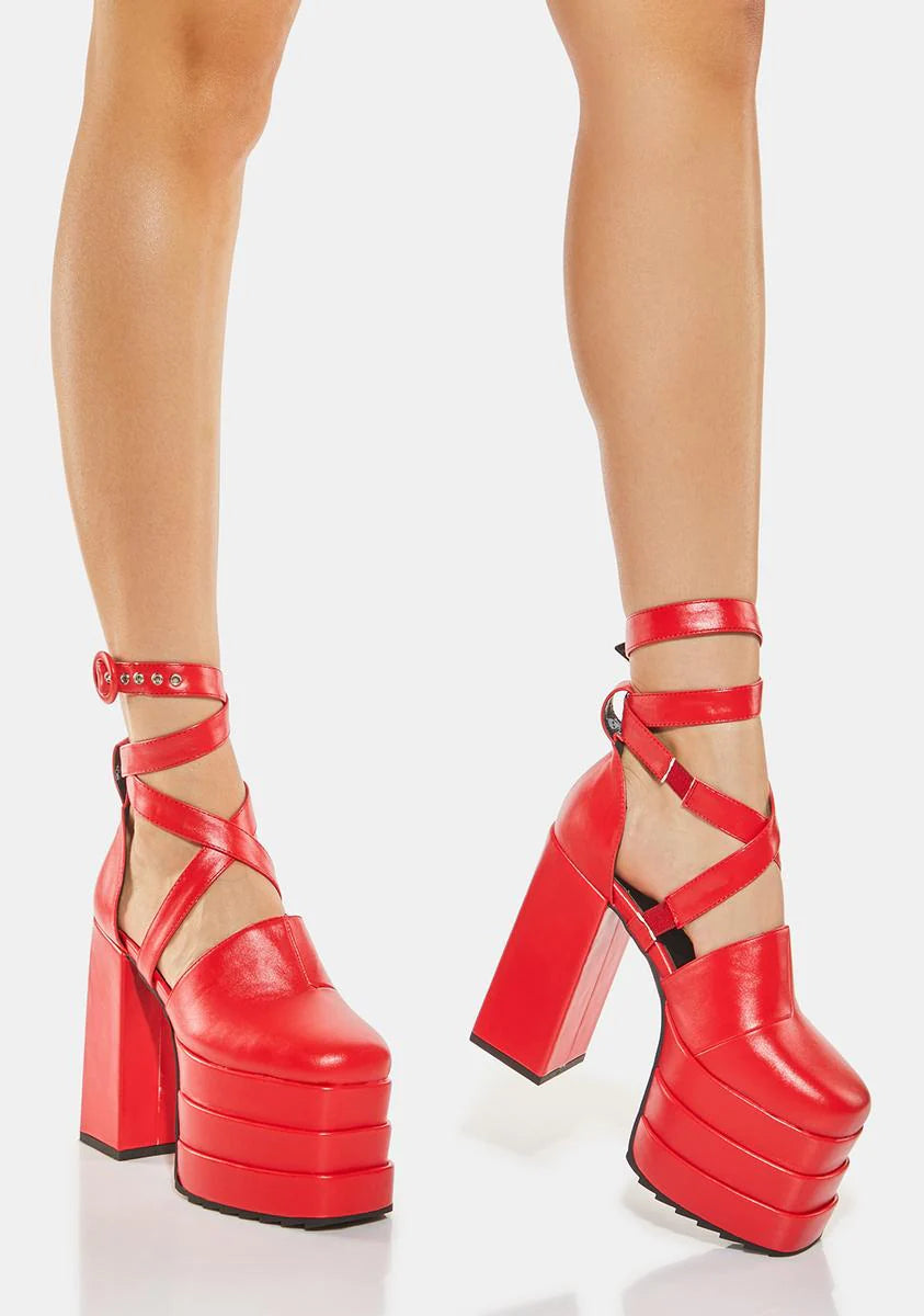 Serious Love Platform Heels