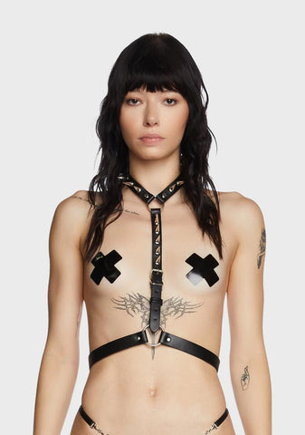 Love Stings Spiked Harness