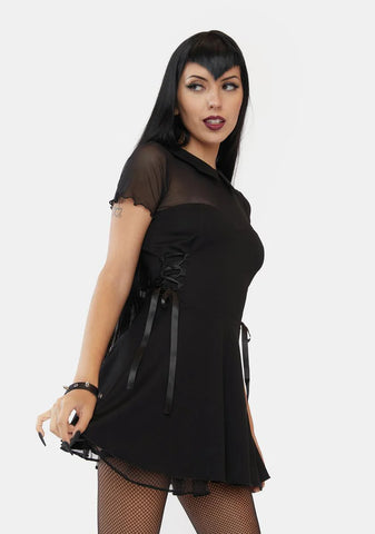 Into The Mist Mini Dress