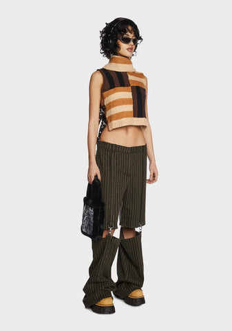 Savage Cutout Trousers