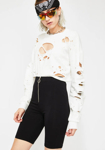 Rotten To The Core Biker Shorts