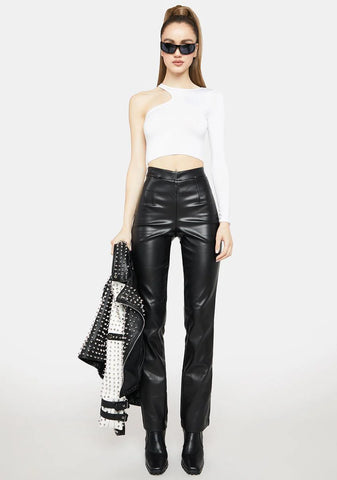 Angel Don't Blame Me Asymmetrical Top