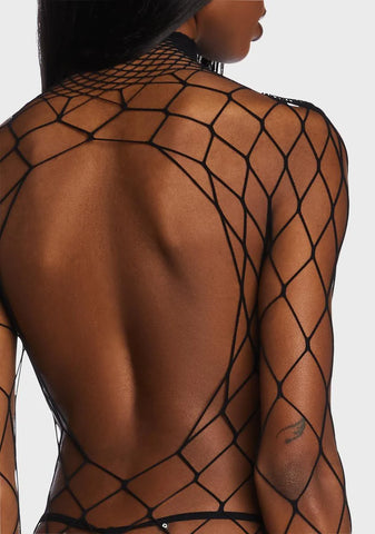 Ideal Nights Fishnet Bodystocking
