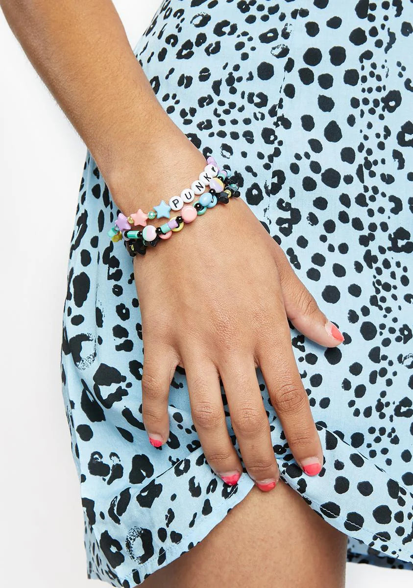 Sad Girl Summer Beaded Bracelet Set