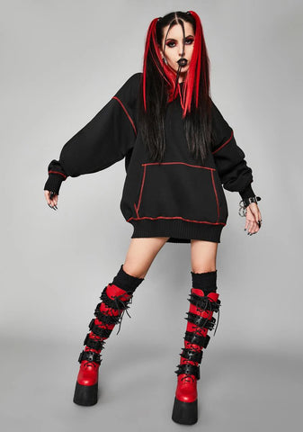 Calling All Devils Horned Hoodie