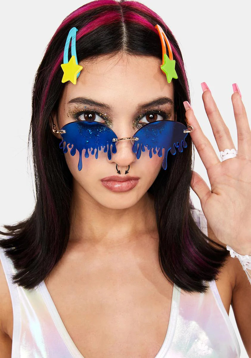 Blue Tear Sunglasses