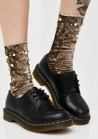 Velveteen Dream Embellished Socks