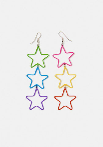 Brightest Of All Star Earrings