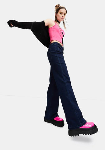 Time To Pretend Low Rise Jeans