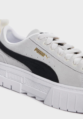 Cream Mayze Flatform Sneakers