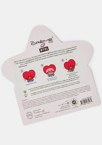 BT21 Glowy Like Universtar Printed Essence Sheet Mask