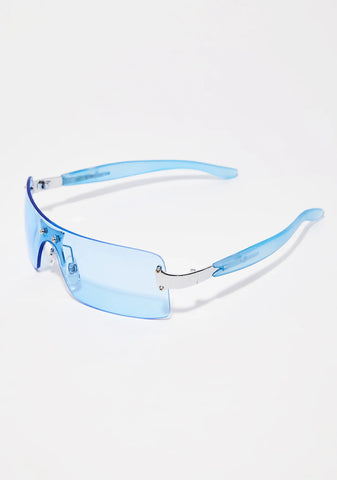 Fixate On Me Rectangle Sunglasses