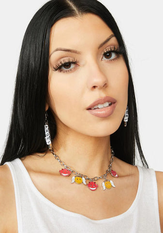 Pick A Side Chain Necklace