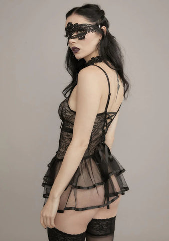 Rest Of Your Life Lace Teddy Set