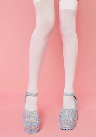 Casual Friday Tweed Mary Janes