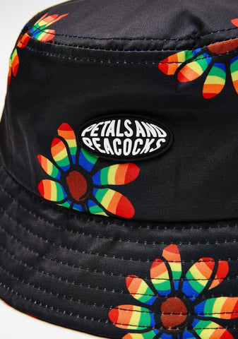 Rainbow Sunflower Bucket Hat