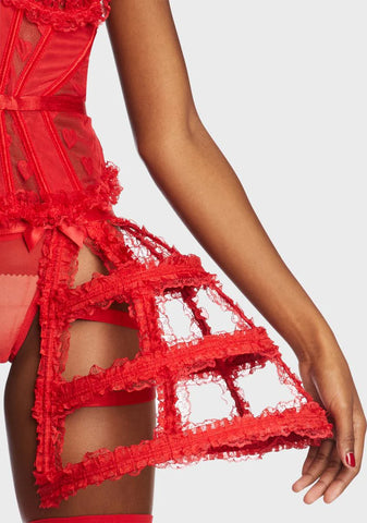 Sweep Me Off Lingerie Set