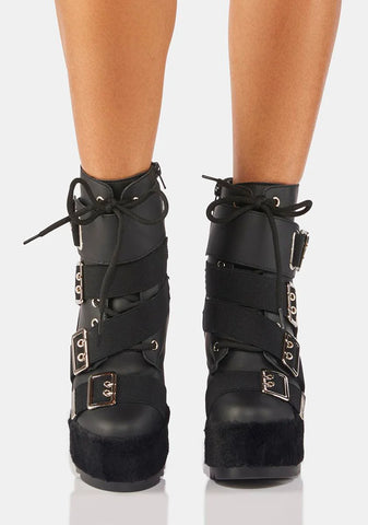 Start A Statement Wedge Boots