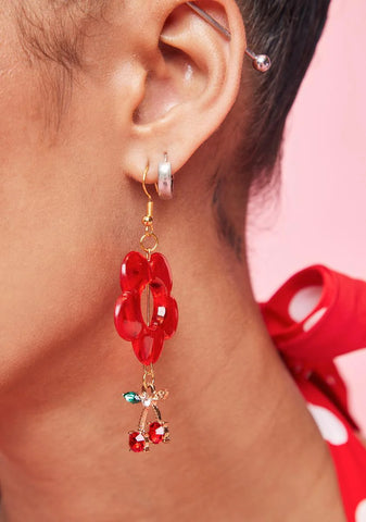 New Life Blooming Flower Drop Earrings