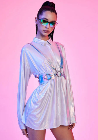 Spaced Out Holographic Shirt