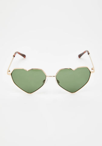 Love On The Brain Oversized Sunglasses