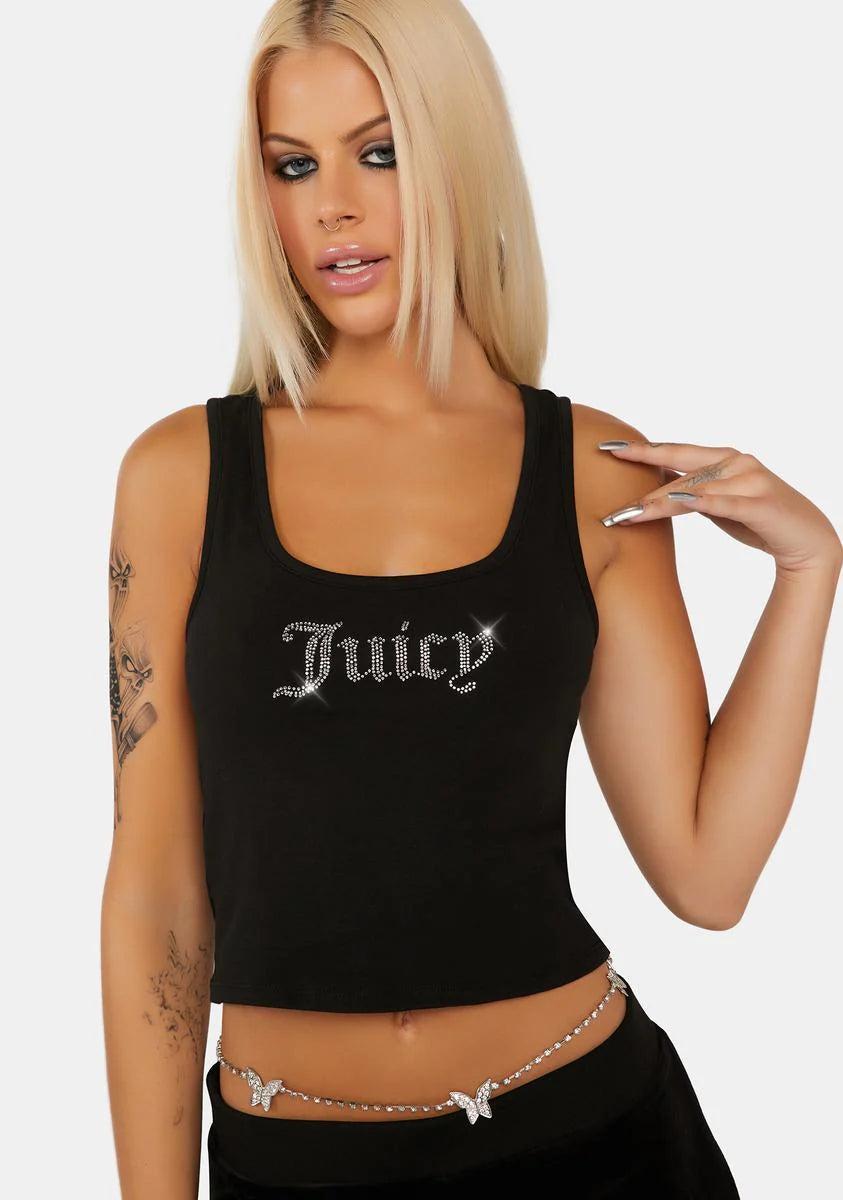 Liquorice Small Bling Tank Top