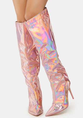 Wide Fit Independent Knee-High Boots