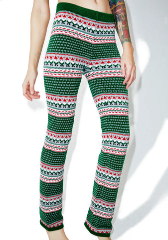 Little Elf Knit Leggings