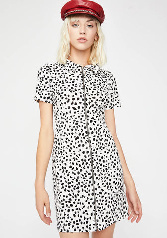 Ella De Vil Dalmatian Dress