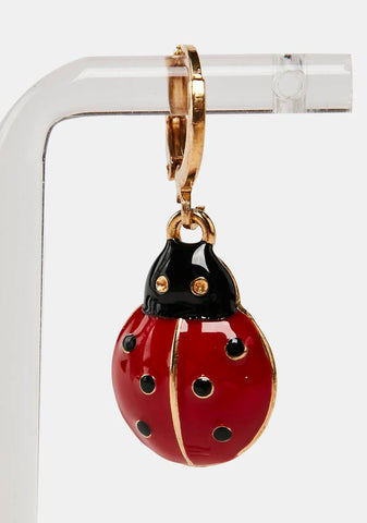 You're Buggin' Out Ladybug Earrings
