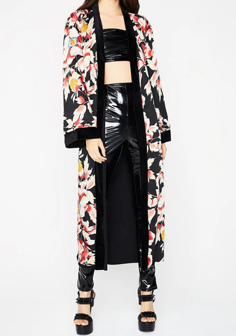 Mini Vacay Floral Kimono