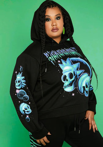 Plus Alternate Realms Oversized Hoodie