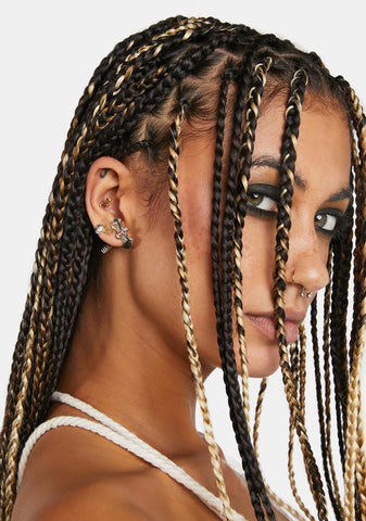 Compression Axe Earrings