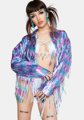 Made To Dream Sequin Jacket