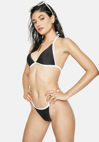 Wicked Cooler Cabana Two Tone Bikini Set