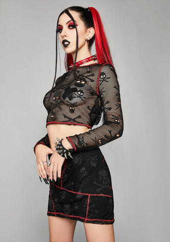 Sweet Revenge Mini Skirt