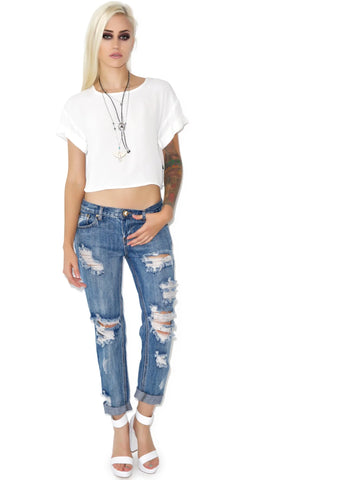 Last Chance Tee - White