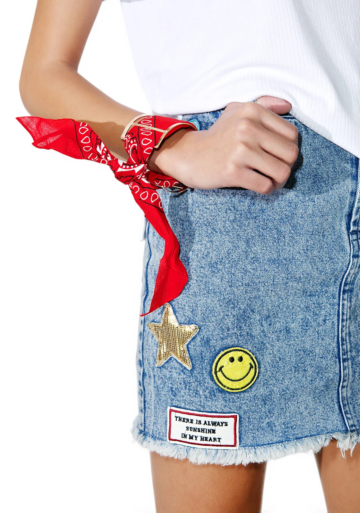 Fiery Throwdown Bandana Cuff