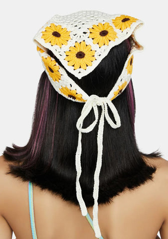 Sunny Baby Crochet Bandana