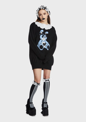 Tortured By Thoughts Oversized Sweater