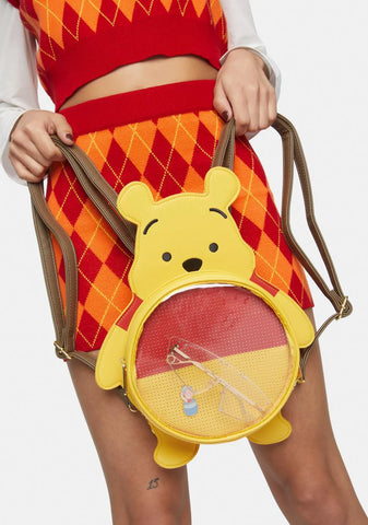 Disney Winnie The Pooh Pin Trader Convertible Backpack