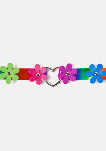 Sunshine And Smiles Flower Choker