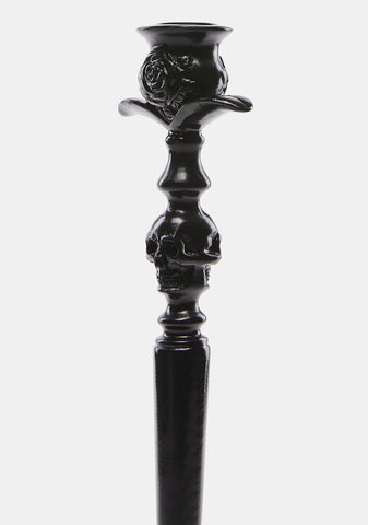 Rotted Roses 13" Candle Holder