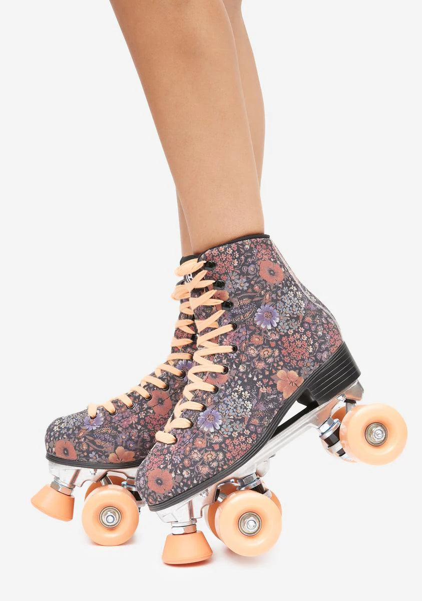 Baby Baby Floral Roller Skates