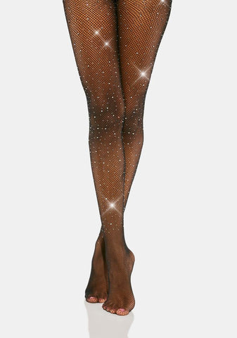 All That Glitters Fishnet Tights