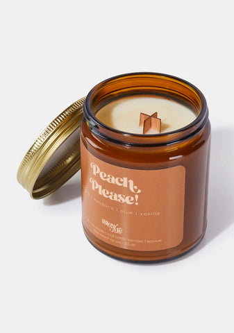 Peach, Please! Candle