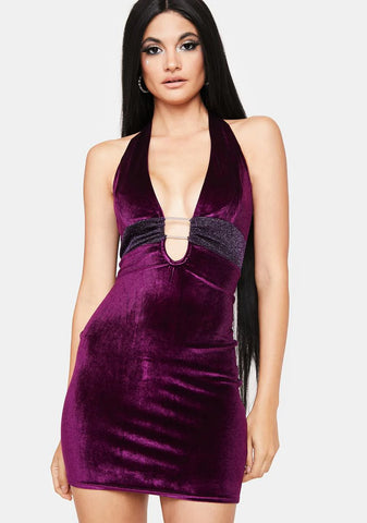 Magical Love After Love Velvet Mini Dress