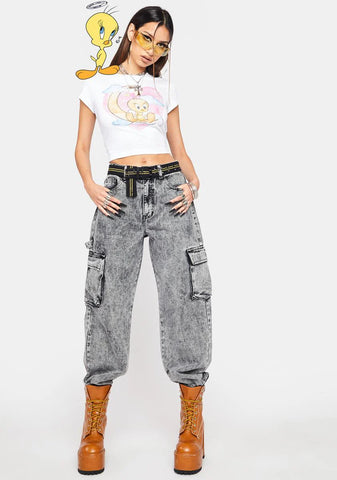 Wittle Heart Quiver Graphic Baby Tee